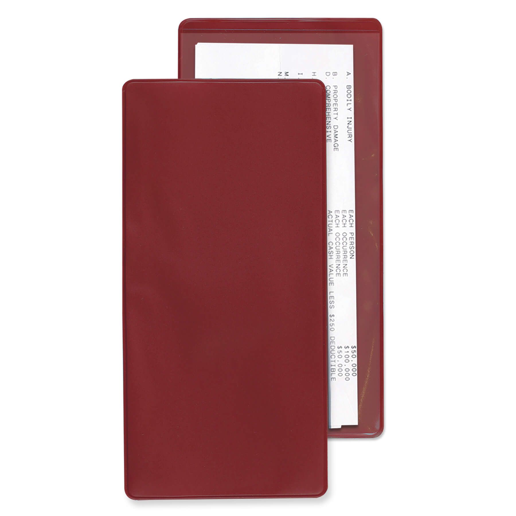 Burgundy Blank